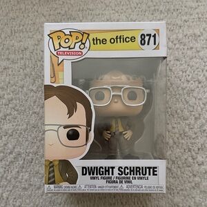 Funko Pop! Dwight Schrute Figure - Brown Suit